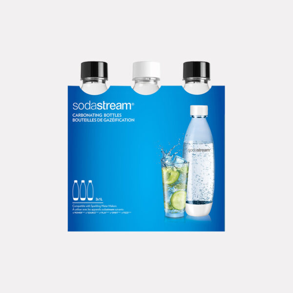 Sodastream 3 bottiglie in pet lavastoviglie confezione